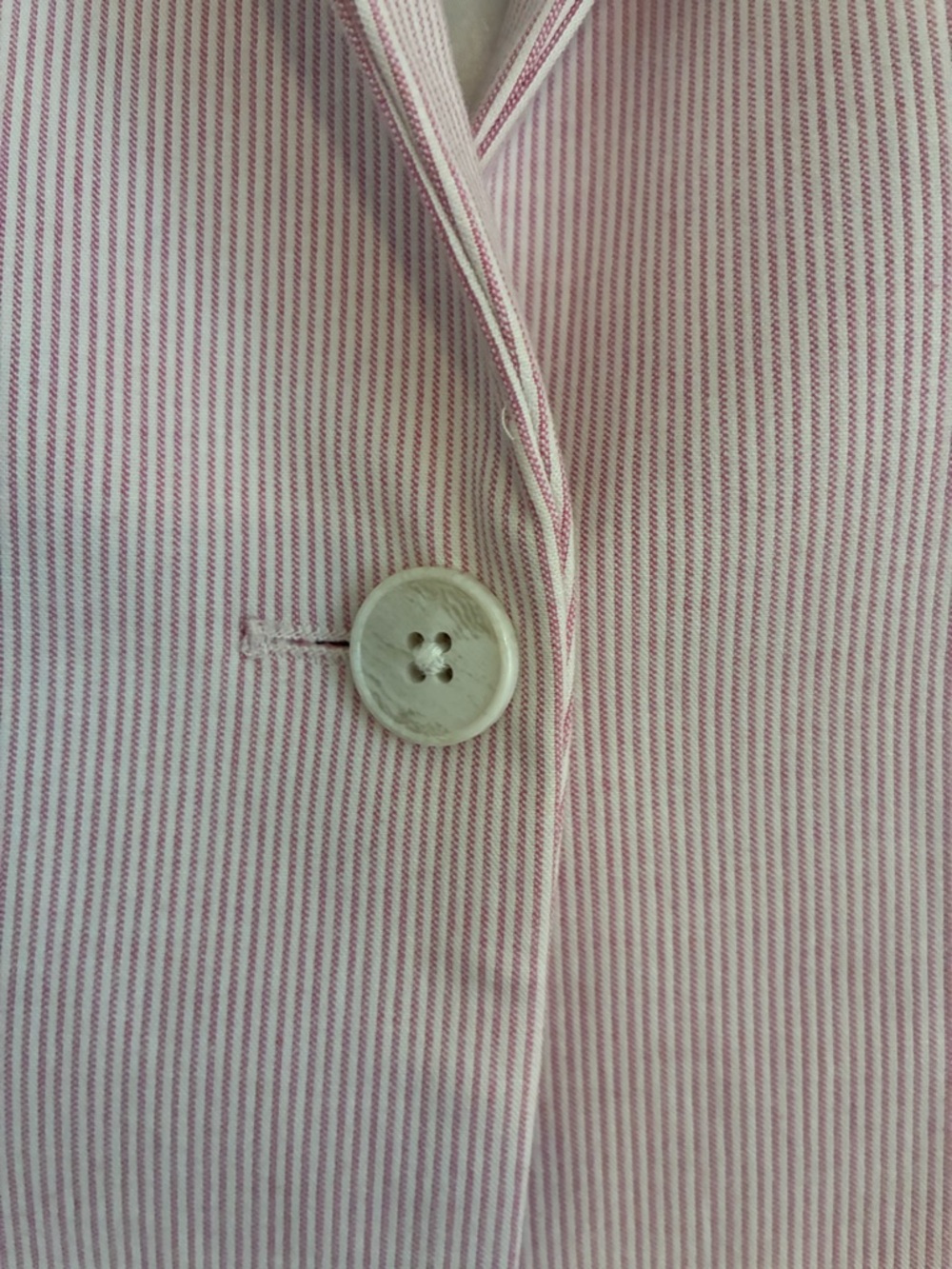 Banana Republic Light Pink striped Tailored Blazer - Picture 3 of 10